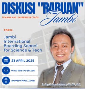 Diskusi “ Rabuan, “ Berbasis Sains dan Teknologi Sekolah Internasional