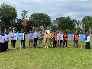 Ratusan Petugas Parkir Bersatu, Dukung Program QRIS Walikota Jambi